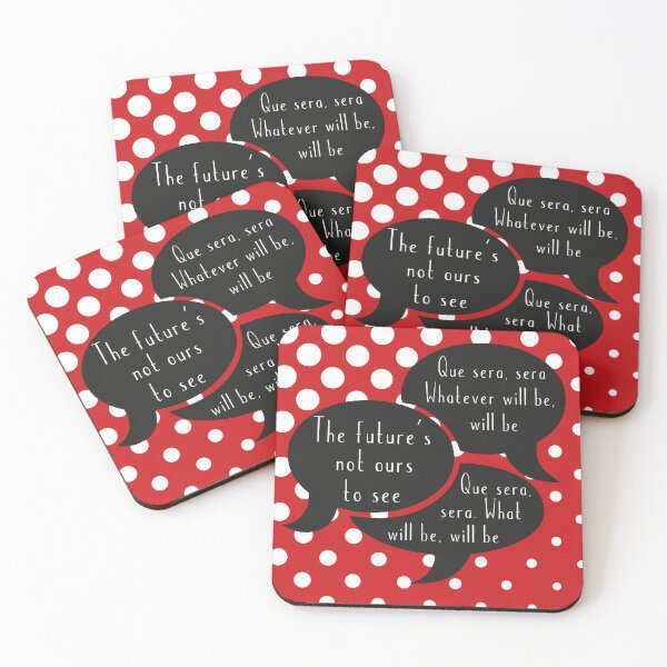 Item preview, Que sera sera designed and sold by Hell-Prints.