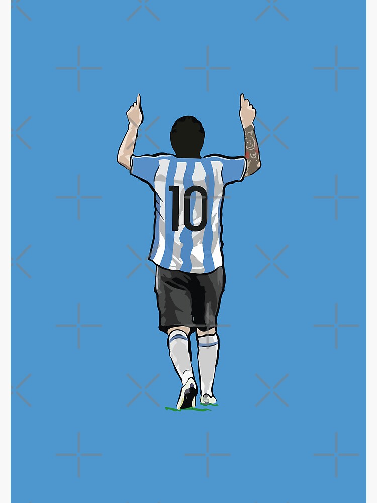 Argentina Flag Messi 10 Composition Notebook: Argentina Soccer