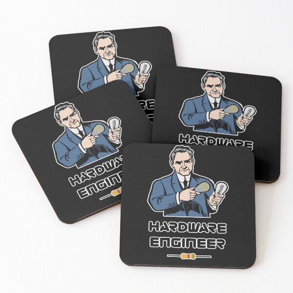 Item preview, 'Hardware Engineer' Thomas Edison Stealing Design - Retro Illustration Design for T-shirts, mugs, phone cases and other accessories designed and sold by Ridiculam Toga.
