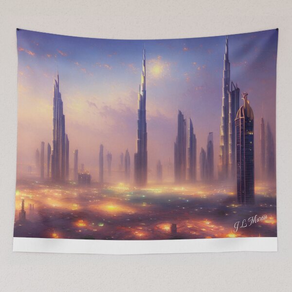 Item preview, Fantasy City of Dubai designed and sold by donlmartino.