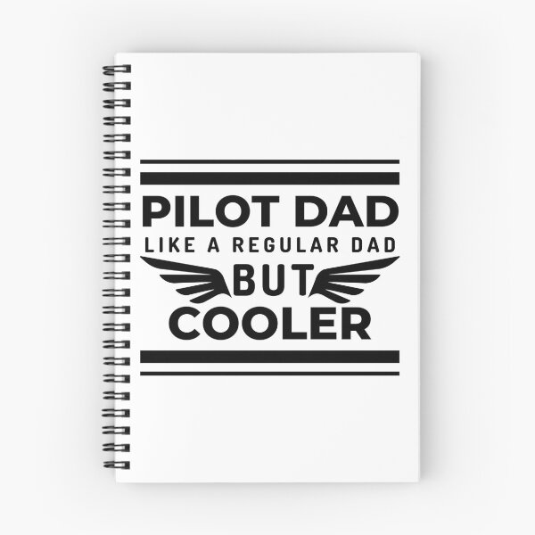 Item preview, Pilot Dad Like A Normal Dad But Cooler designed and sold by designerpriti.