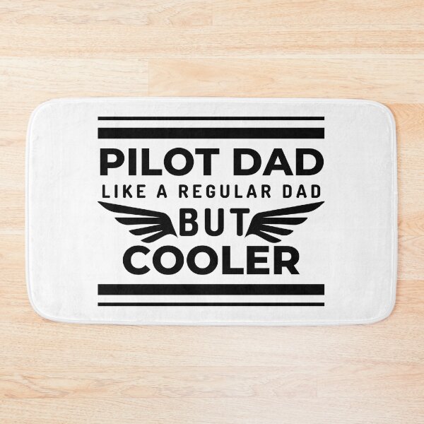 Item preview, Pilot Dad Like A Normal Dad But Cooler designed and sold by designerpriti.