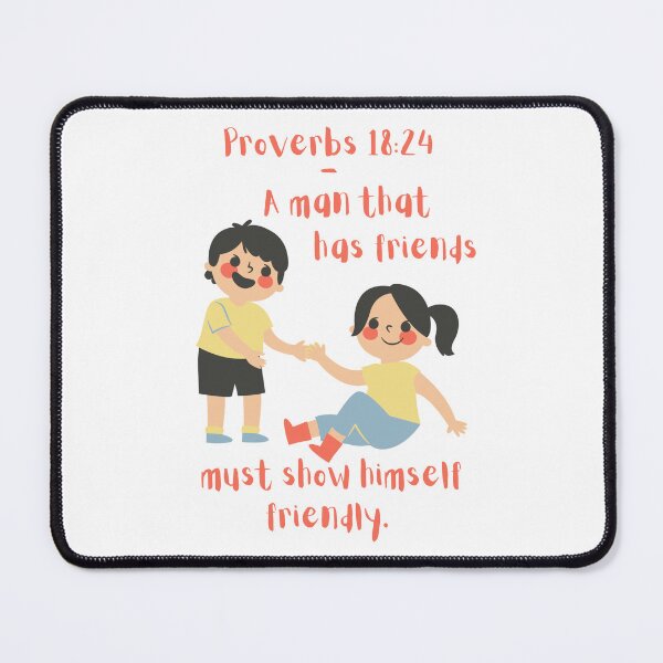 Item preview, A Man That Has Friends designed and sold by RhondaCGoins.