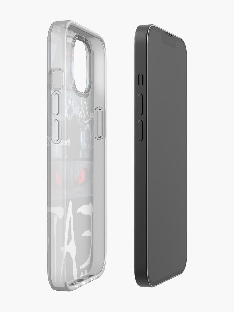 Gray Louis Vuitton Logo iPhone 13 Mini Clear Case