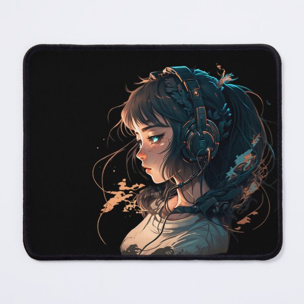 Item preview, Girl with headphones  designed and sold by Christolamber.