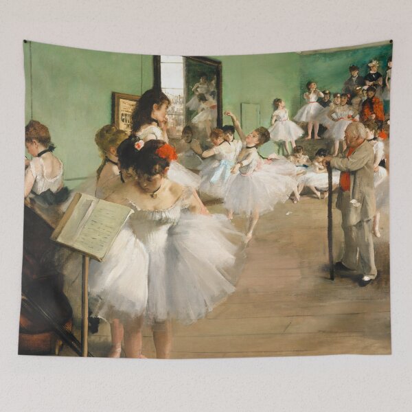 Item preview, The Dance Class - Edgar Degas Art Prints designed and sold by TheSoulOfArt.