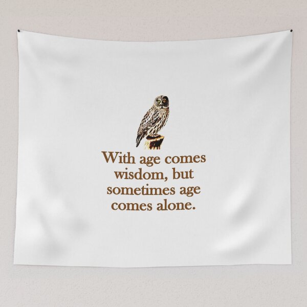 Item preview, With Age Comes Wisdom designed and sold by CrankyOldDude.