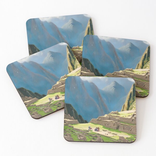 Item preview, Fantasy View of the Machu Picchu designed and sold by donlmartino.