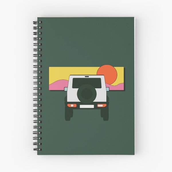 Item preview, Superior White Suzuki Jimny - Into The Sunset designed and sold by stoicjimny.