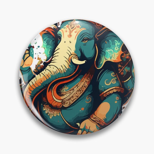 Item preview, Ganesha art stylized divine spiritual designed and sold by CameltStudio.