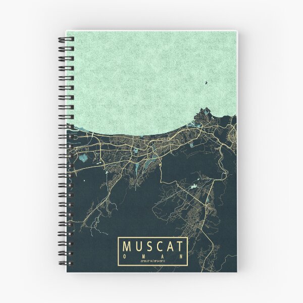 Item preview, Muscat City Map of Oman - Summer designed and sold by deMAP.