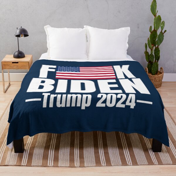 Item preview, Fck Biden American Flag Trump 2024 Shirt   designed and sold by arfantasy23.