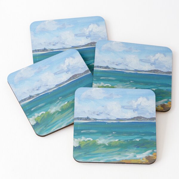 Item preview, Bartletts Beach 2 - plein air designed and sold by Bonnyview Studio.