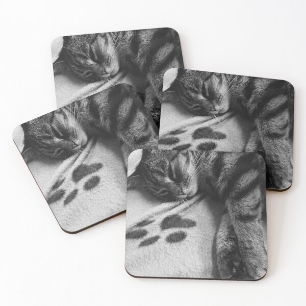 Item preview, tabby cat sleeping designed and sold by Francespoppy.