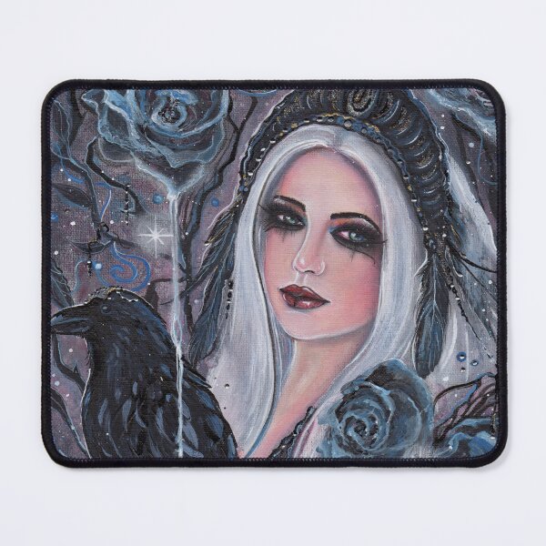Item preview, Morrigan goddess with Raven by Renee Lavoie designed and sold by Renee Lavoie.