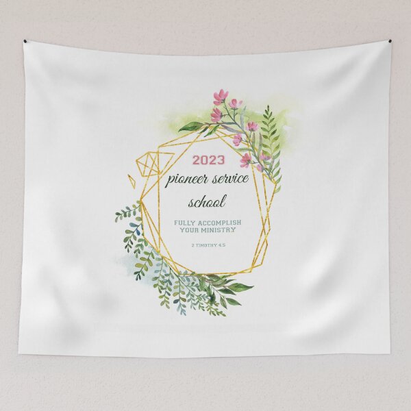 Item preview, PIONEER SERVICE SCHOOL 2023 Spiral Notebook designed and sold by crafts-gift.