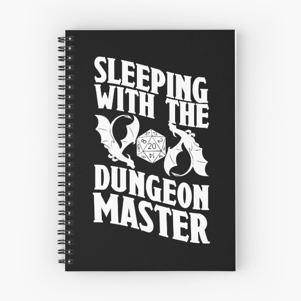 Aperçu de l'œuvre Sleeping With The Dungeon Master Funny RPG DM Gear créée et vendue par DynamicDesign.