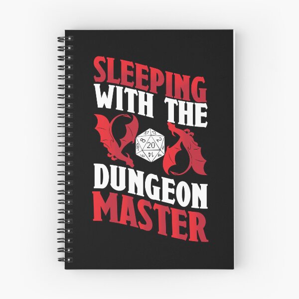 Aperçu de l'œuvre Sleeping With The Dungeon Master Funny RPG DM Gear créée et vendue par DynamicDesign.