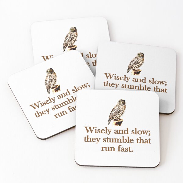 Item preview, Wisely And Slow designed and sold by CrankyOldDude.