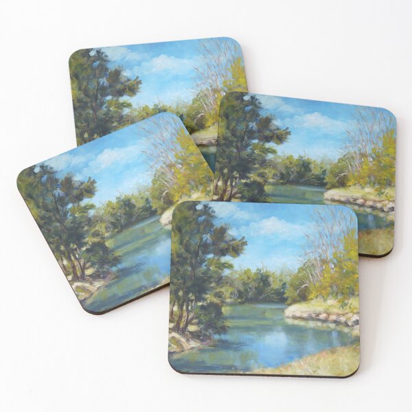 Item preview, Castlereagh River, Coonabarabran (oil version) designed and sold by Bonnyview Studio.