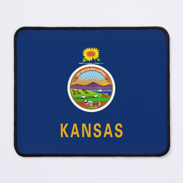 Item preview, KANSAS Flag designed and sold by dewi5.