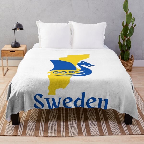 Item preview, Sweden Design with Viking Ship designed and sold by Lost-World-Shop.