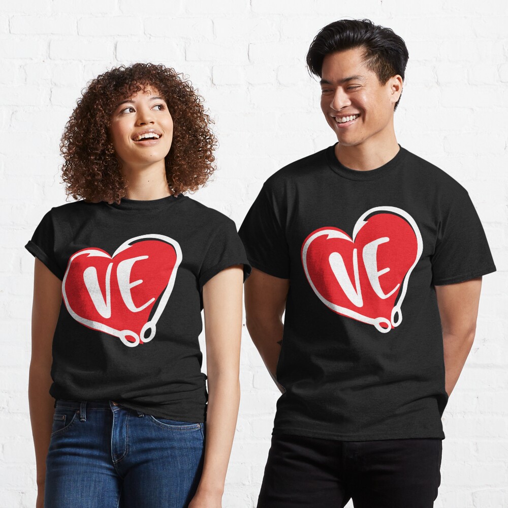 Love Fishing Couple - Valentines Day Ideas Couple Matching fishing