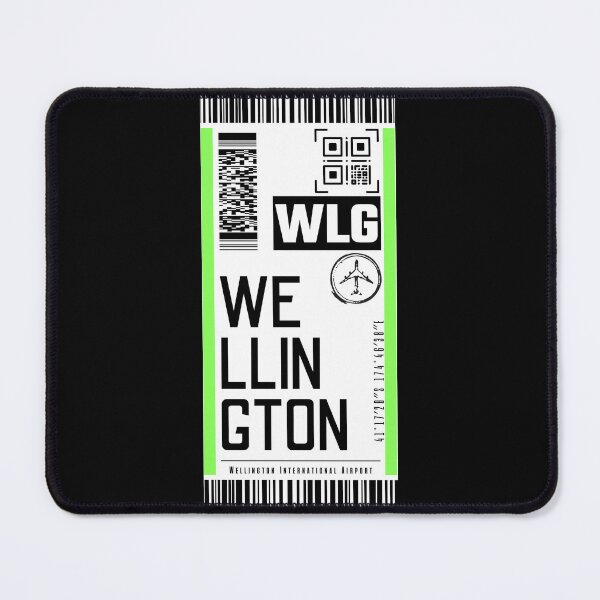 Item preview, WELLINGTON WLG classic luggage tag airport stickers designed and sold by LeddsoDello.
