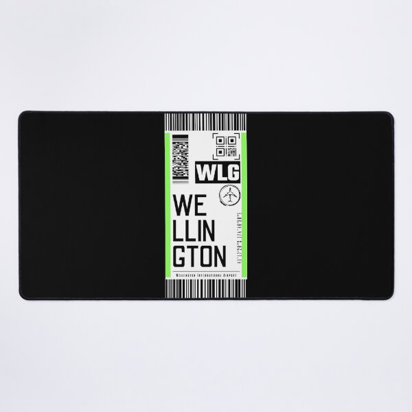 Item preview, WELLINGTON WLG classic luggage tag airport stickers designed and sold by LeddsoDello.
