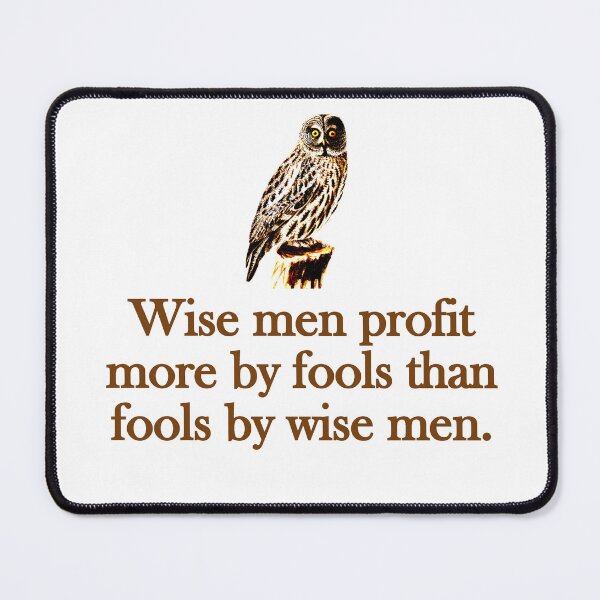 Item preview, Wise Men Profit More designed and sold by CrankyOldDude.