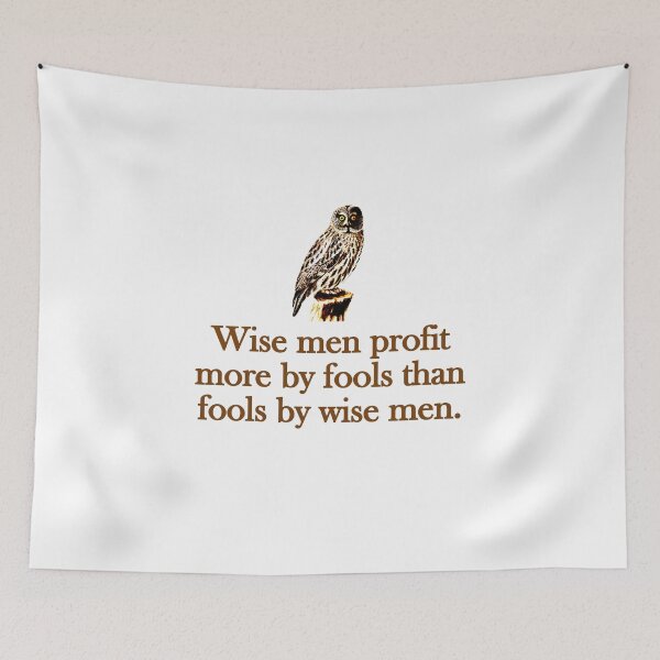 Item preview, Wise Men Profit More designed and sold by CrankyOldDude.