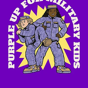 Imagen de la obra Purple Up For Military Kids Military Child Purple Up Gear de DynamicDesign