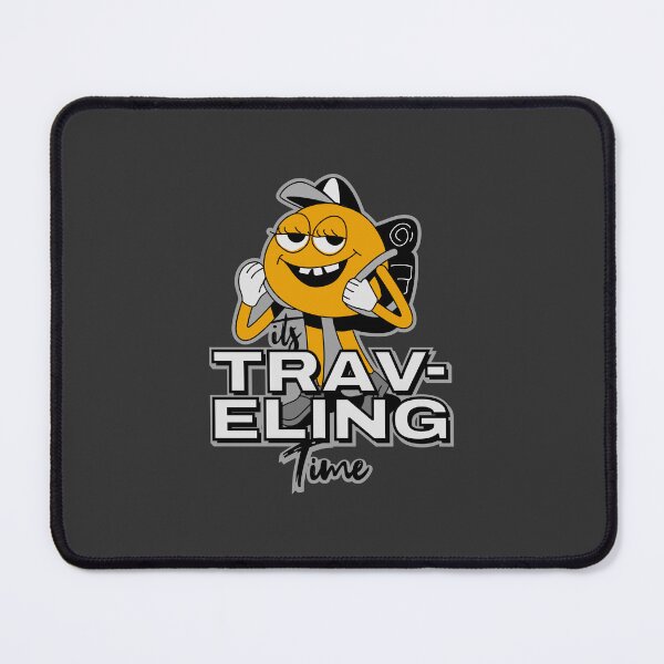 Item preview, Traveling tee design, its traveling time t-shirt design designed and sold by teedesigndaily.