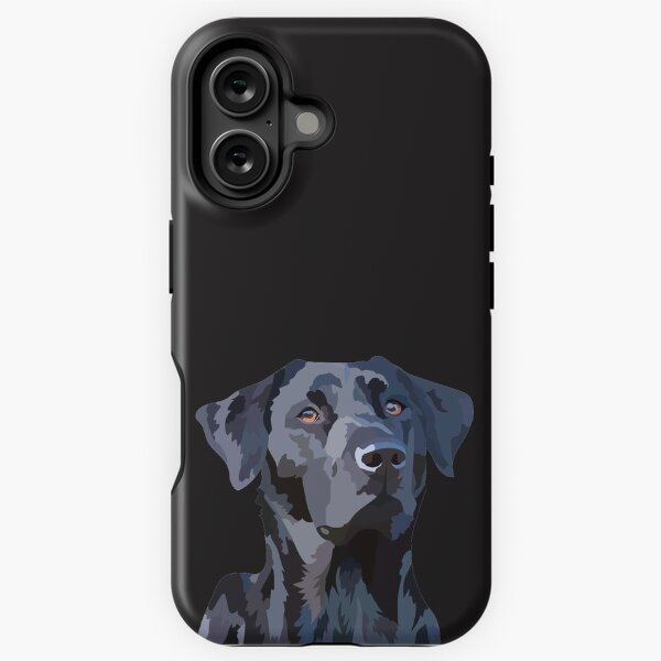 Vista previa del artículo con la obra «Black Labrador 2», diseñado y vendido por snewdesigns.