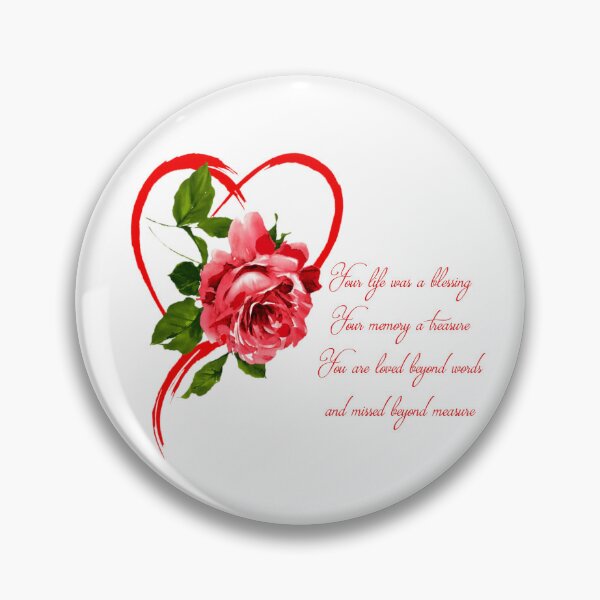 Item preview, Your life was a blessing, Your memory a treasure ... designed and sold by Barbny.
