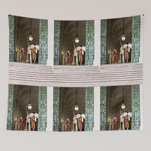 Item preview, Swiss Guards At The Vatican designed and sold by Paul Thompson Photography.