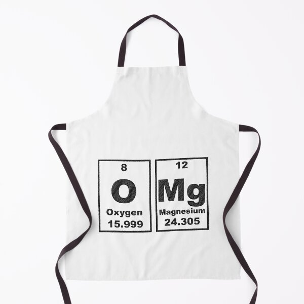 Item preview, Chemistry Joke - OMG - Oxygen Magnesium, OMG the Element of Amazement, Science Humor, flag,omg,amazement designed and sold by RedArtsDesign.