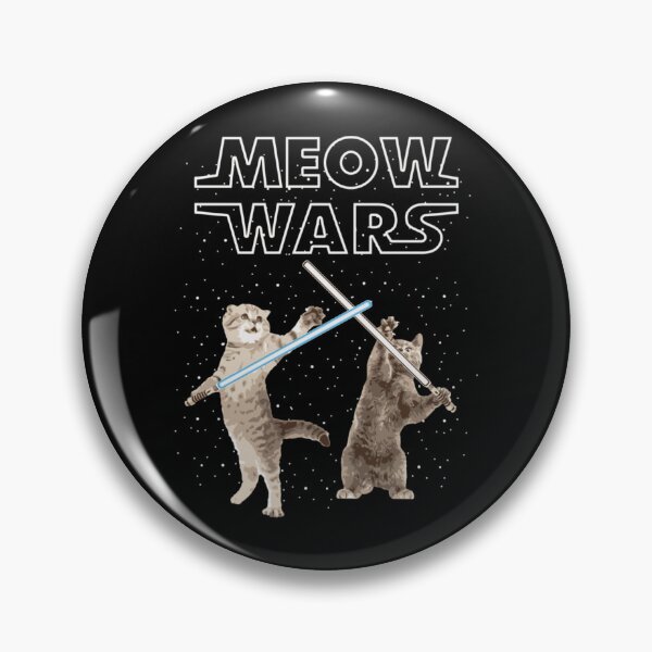 Artikelvorschau, Katzenhemd Meow Wars Lustiges Geschenk für Katzenliebhaber Niedlicher Katzenvater entworfen und verkauft von GrangehillCrea.