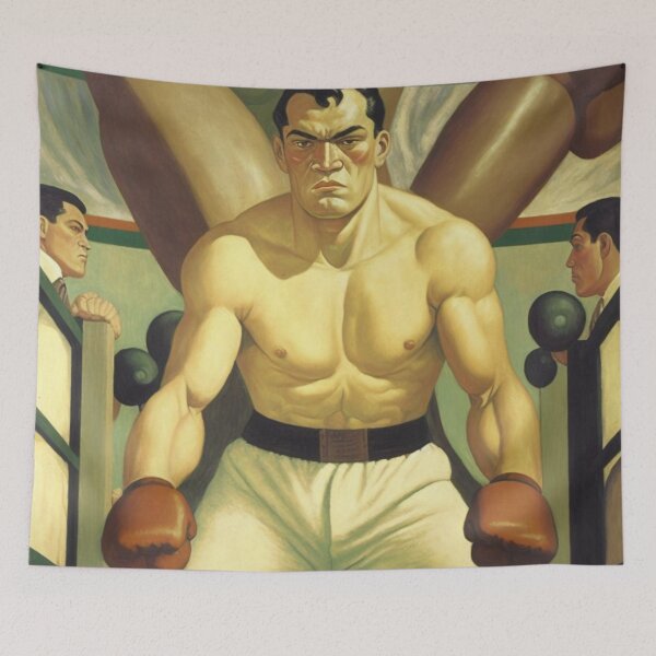 Item preview, boxer fighting ring designed and sold by jsebouvi.