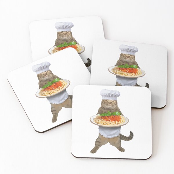Item preview, Cat Eating Spaghetti designed and sold by ALAEEDDINEBHM.