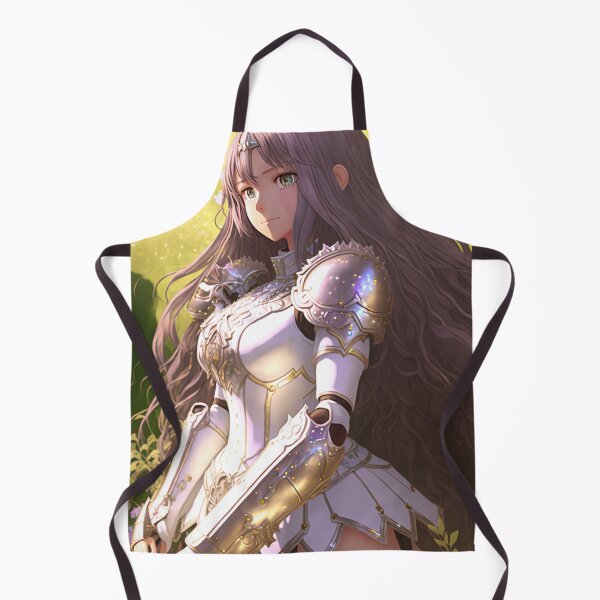 Item preview, Portrait of a fantasy female crusader named Aurora designed and sold by PJGartui.
