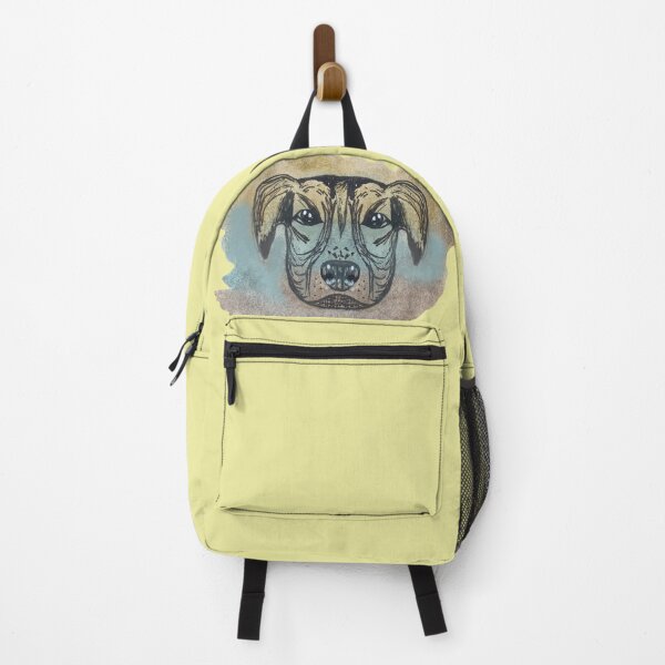 Item preview, Abstract Puppy in watercolor and ink designed and sold by altairaleon.