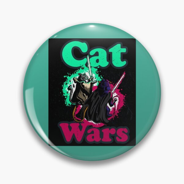 Artikelvorschau, Cat Wars Lichtschwert Cartoon Katzen kämpfen Chiffon Top entworfen und verkauft von GrangehillCrea.