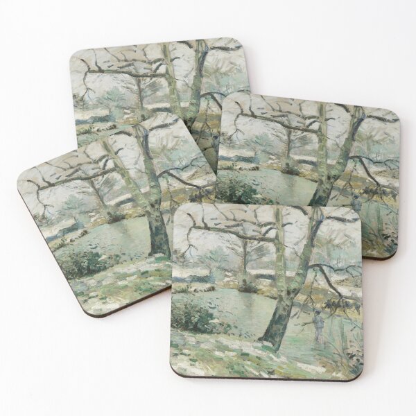 Item preview, Winter scenery - The Montfoucault Pond, winter effect by Camille Pissarro designed and sold by AR-shop.