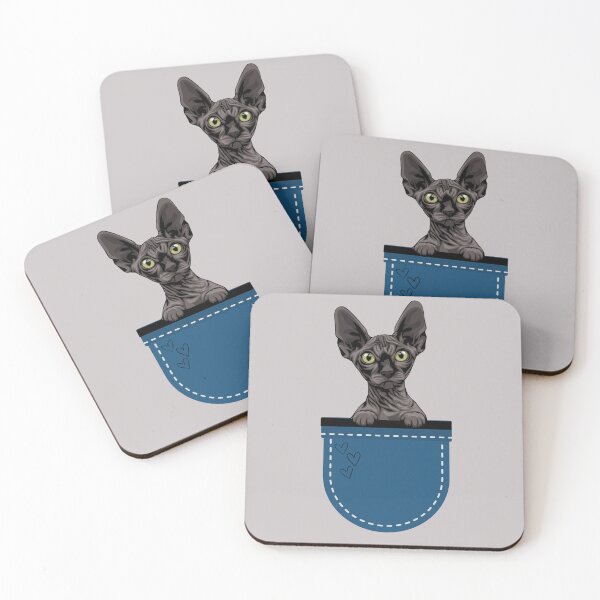 Item preview, Pocket Sphynx Cat  designed and sold by Smile Shop ⭐⭐⭐⭐⭐.