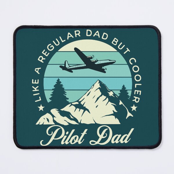 Item preview, Pilot Dad Like A Normal Dad But Cooler designed and sold by designerpriti.
