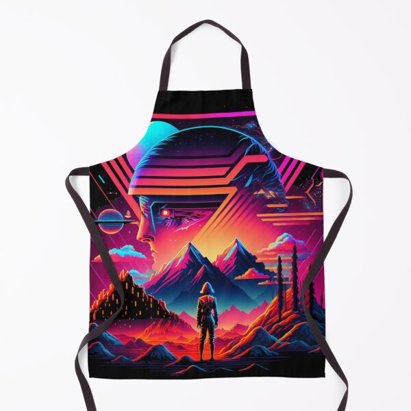 Item preview, Brave synthwave explorer designed and sold by SJG-digital.