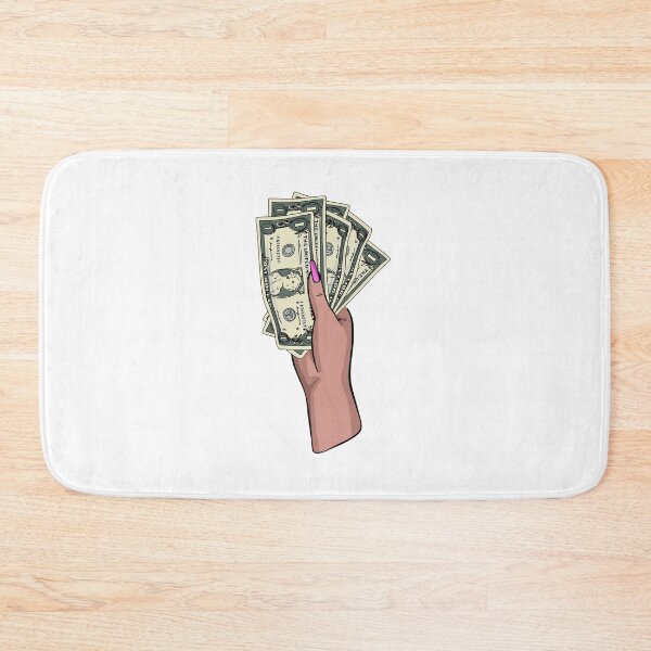 Item preview, Cash money women hand holding dollar designed and sold by Milatoo.