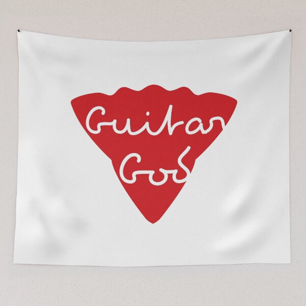 Item preview, Guitar God - red dot designed and sold by Hell-Prints.