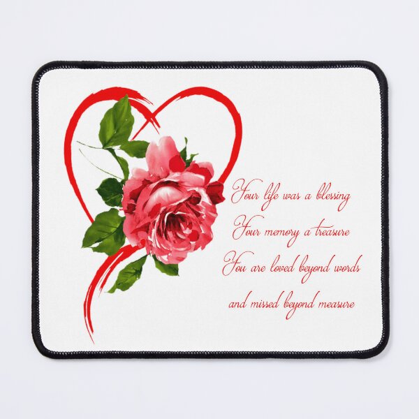 Item preview, Your life was a blessing, Your memory a treasure ... designed and sold by Barbny.